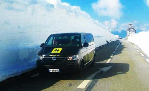 cool bus private airport transfers alps